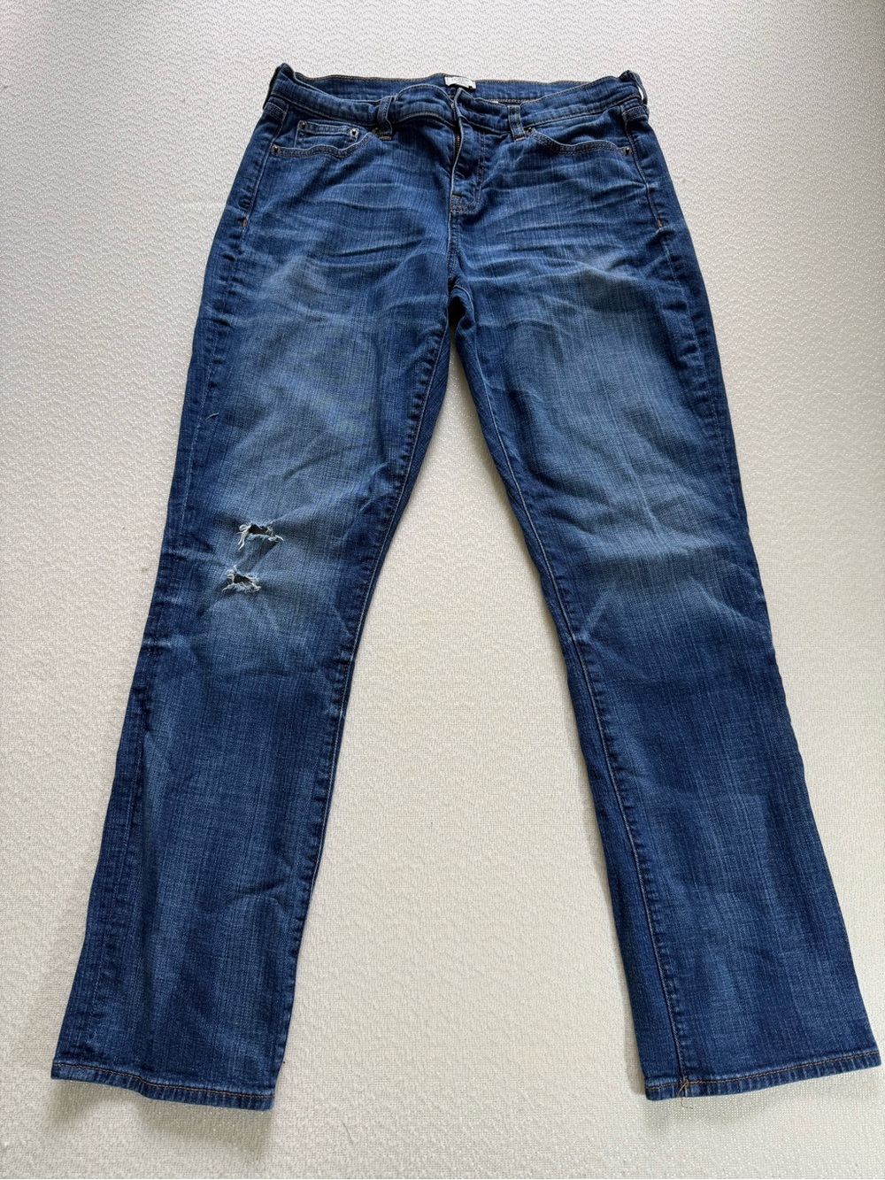 J. Crew Women’s Boot Cut Jeans in Dark Blue Denim